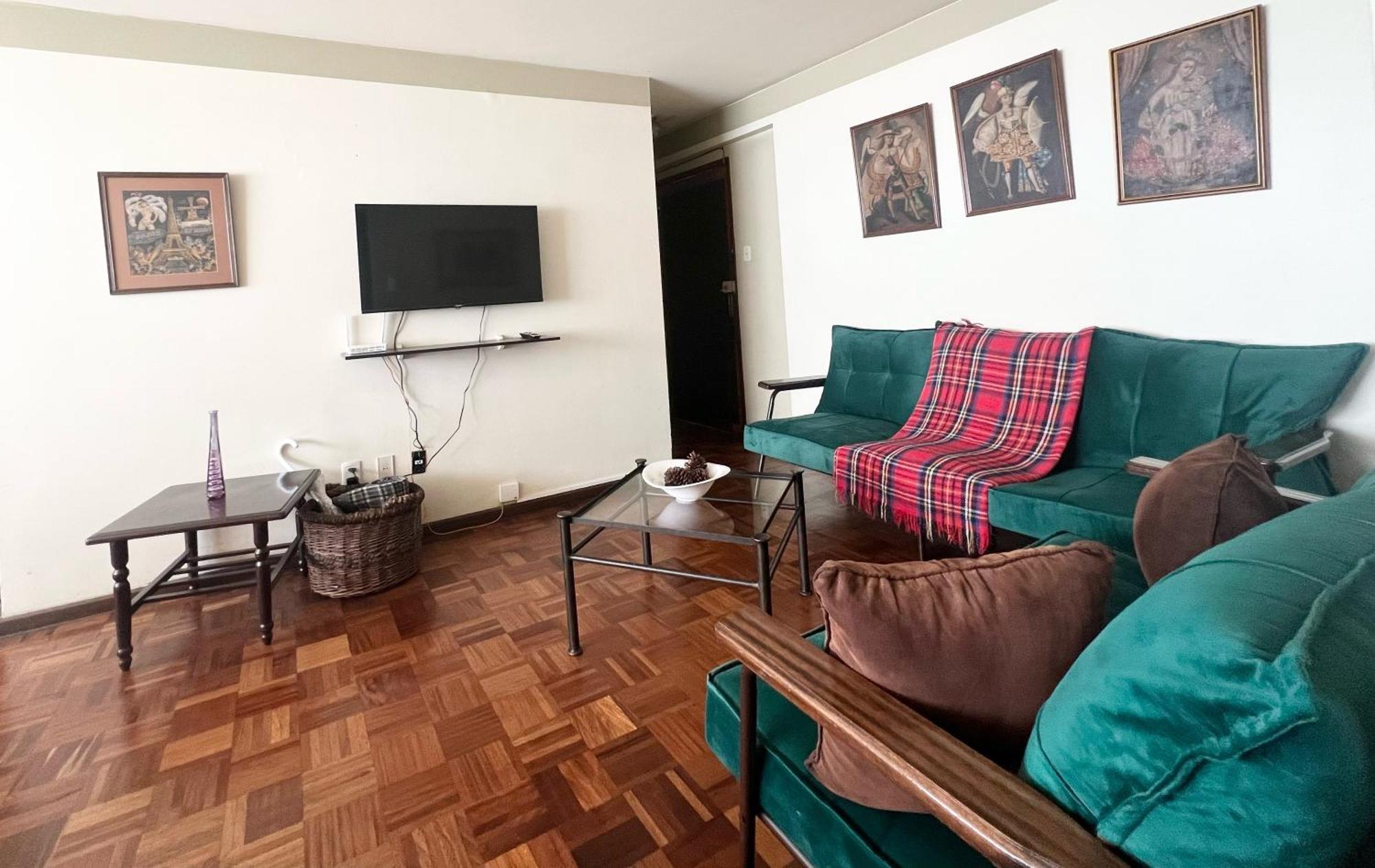 Departamento Acogedor En La Mejor Zona De La Paz Exterior foto